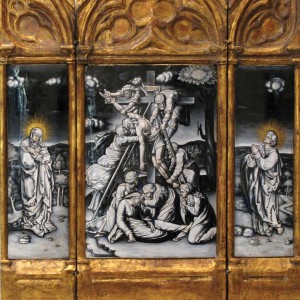 Maison Samson – Deposition from the Cross and Mourners