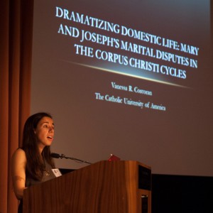 Vanessa Corcoran, Conference Coordinator, speaks about Mary in the English dramatic tradition