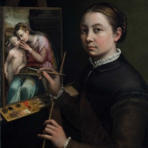 Sofonisba Anguissola – Self-Portrait at the Easel