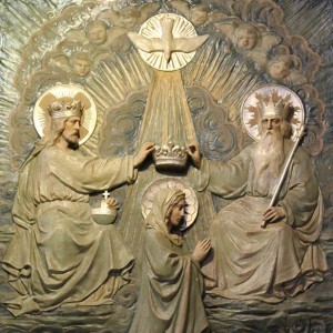 Immaculate Conception Chapel Right Relief Coronation