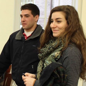 Rachel and Charles at CUA