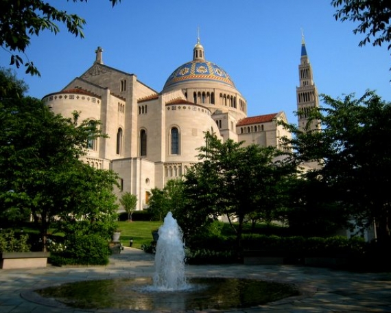 Basilica Washington DC Mary’s Garden