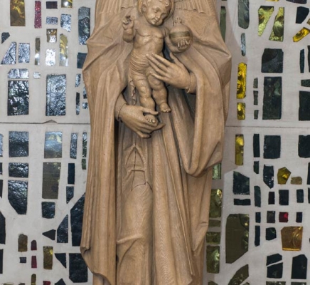 Theological College Oak Mary with Christ