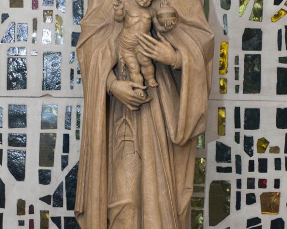 Theological College Oak Mary with Christ