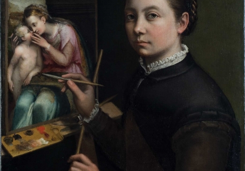 Sofonisba Anguissola – Self-Portrait at the Easel