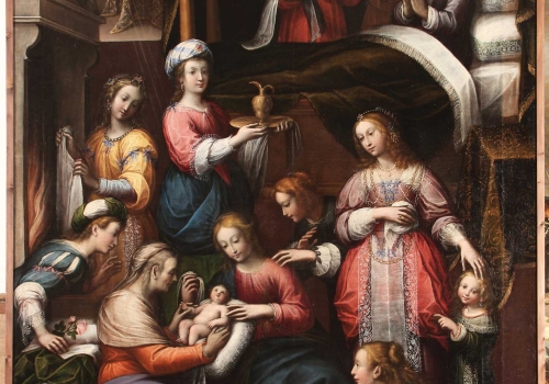 Orsola Maddalena Caccia – The Birth of St. John the Baptist (Nascita di San Giovanni Battista)